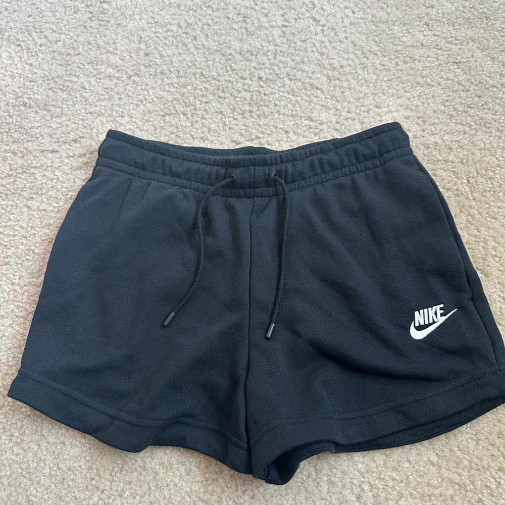 Nike Women's Athletic Black Sweatshorts
